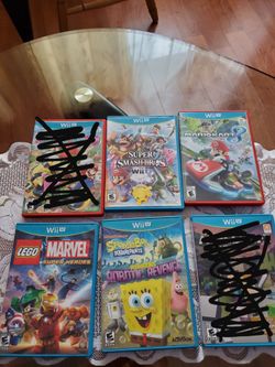 Wii U Games check discription for price (SERIOUS BUYERS ONLY PLEASE DONT WASTE MY TIME AND YOURS )