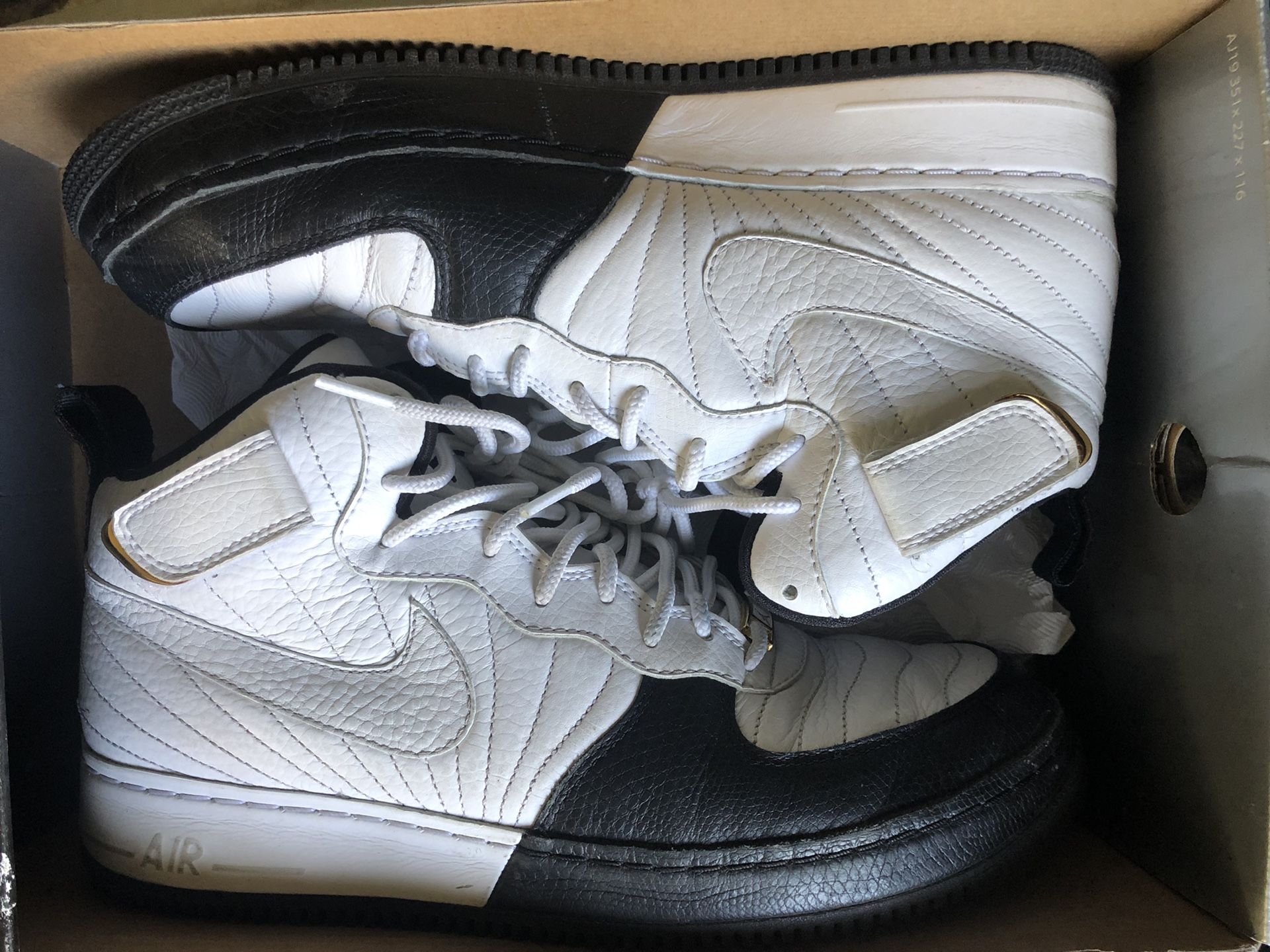 Nike Air Jordan’s AF -1 Two-3 blk/wht