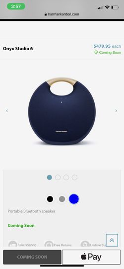 Onyx studio 6 speakers