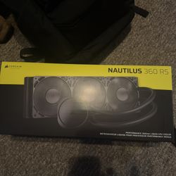 Corsair CPU cooler 360. 