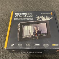 5 Inch Blackmagic Design Video Assist. HDMI 6G-SDI recorder 