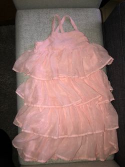 Cat and jack pink ruffle toddler dress