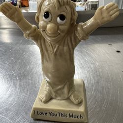 Vintage I Love You This Much Statue
