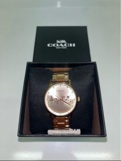 Women’s Authentic COACH Watch ( Rose Gold Color )