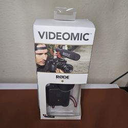 RodeRode VideoMic Camera-Mount Shotgun Microphone with Rycote Lyre Shock Mounting