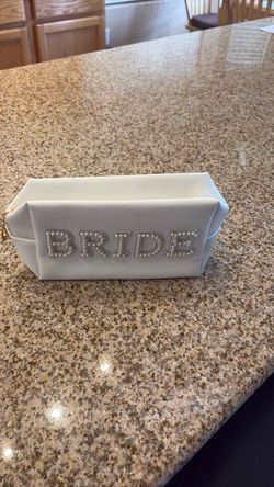 Bride makeup bag