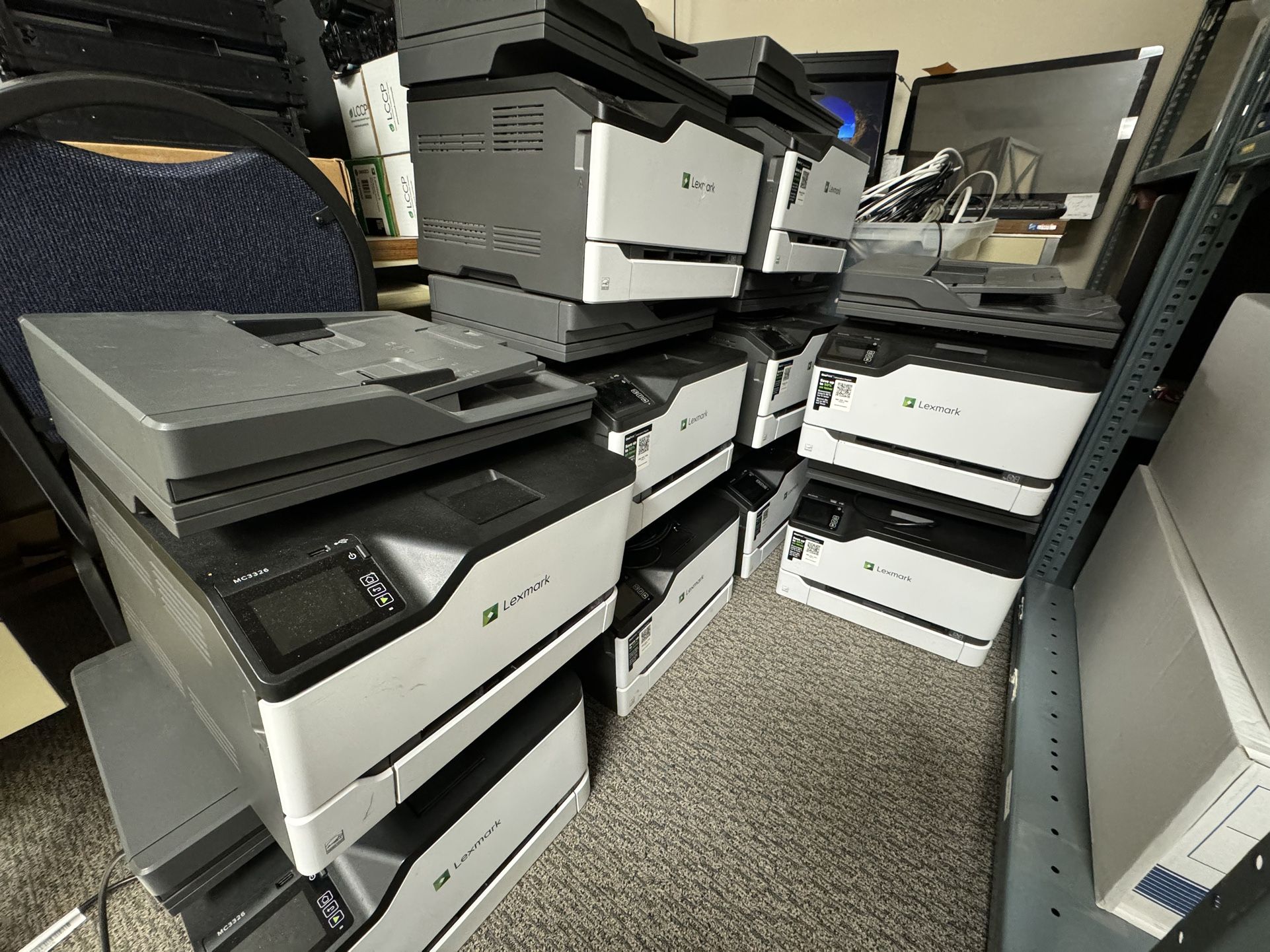 Multiple Lexmark printers