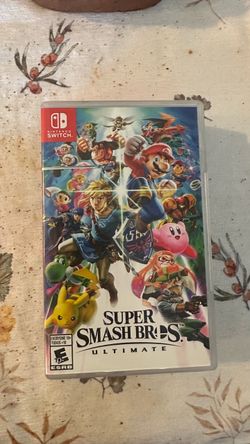 Nintendo Switch Super Smash Bros Ultimate