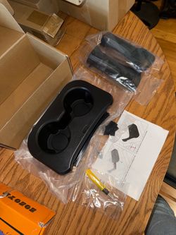 Mabett Upgrade Removable Rear Dual Cup Holder for Ford Bronco 2021 2022 2023 2024 2/4 Door Bronco Accessorie