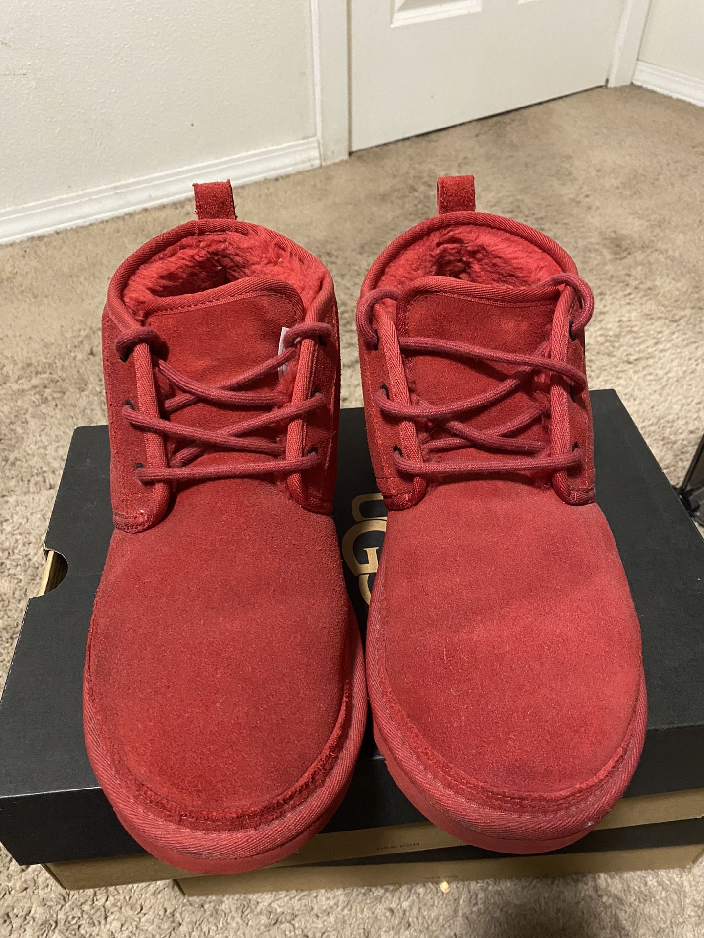 Men UGG Boots + Rain/Dirt Repellent.