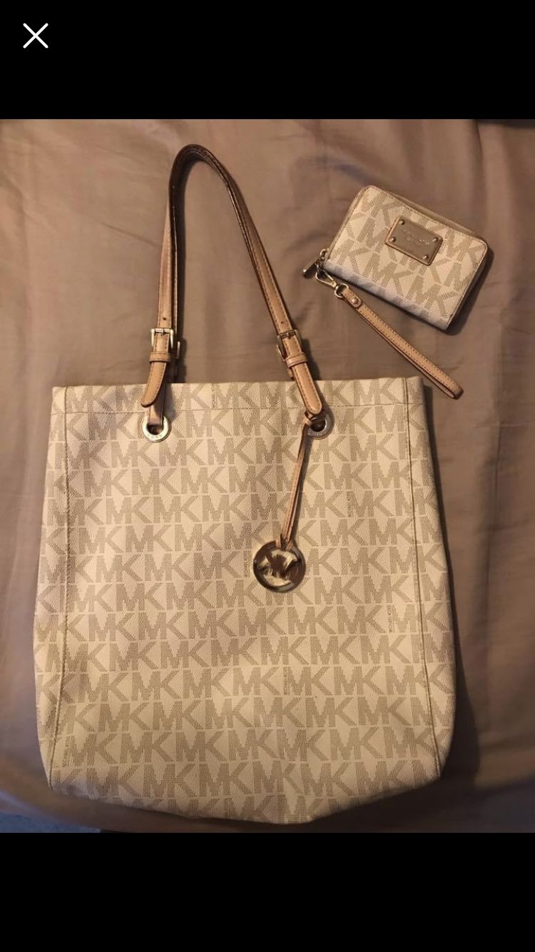 Michael Kors Tote and wallet