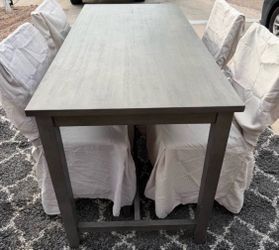 Table and chairs