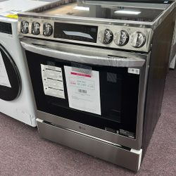 Stove Slide In New Stainless Steel Scratch And Dents 