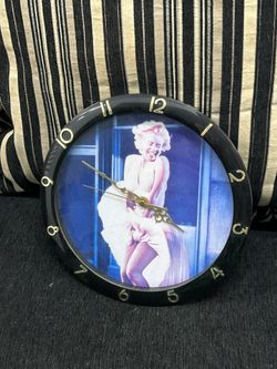 Marilyn Monroe Vintage Clock Collection