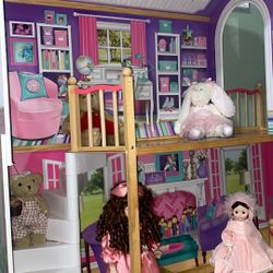 KidKraft 18-Inch Dollhouse Doll Manor ONLY