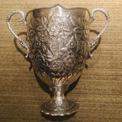 Neiman Marcus pewter champagne or wine cooler