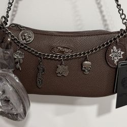 Brown Ed Hardy Crossbody Bag