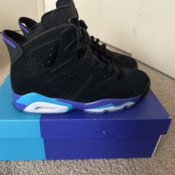 Retro Air Jordan 6 Aqua Men’s Sz 9