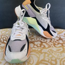 Wmns Puma RS-X Reinvention 'White Cantaloupe shoes size 10