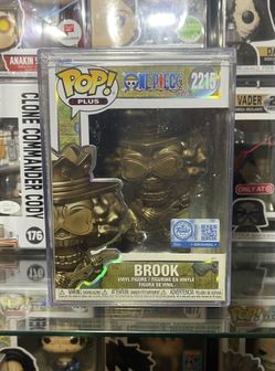 Funko POP! Plus One Piece Brook Bronze Statue # 2215