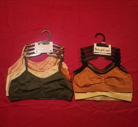 Girls' Seamless Bras 2 Packs Size L & XL