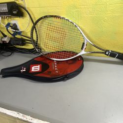 Wilson Tennis Racket & Case 
