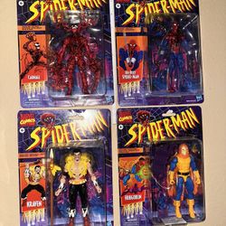 Retro Spider-Man Figures 