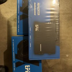 AudioControl EPIC X10D4  10" EPICX Series Dual 4-ohm Subwoofer  Combo