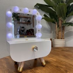 Cute toddler mini makeup vanity