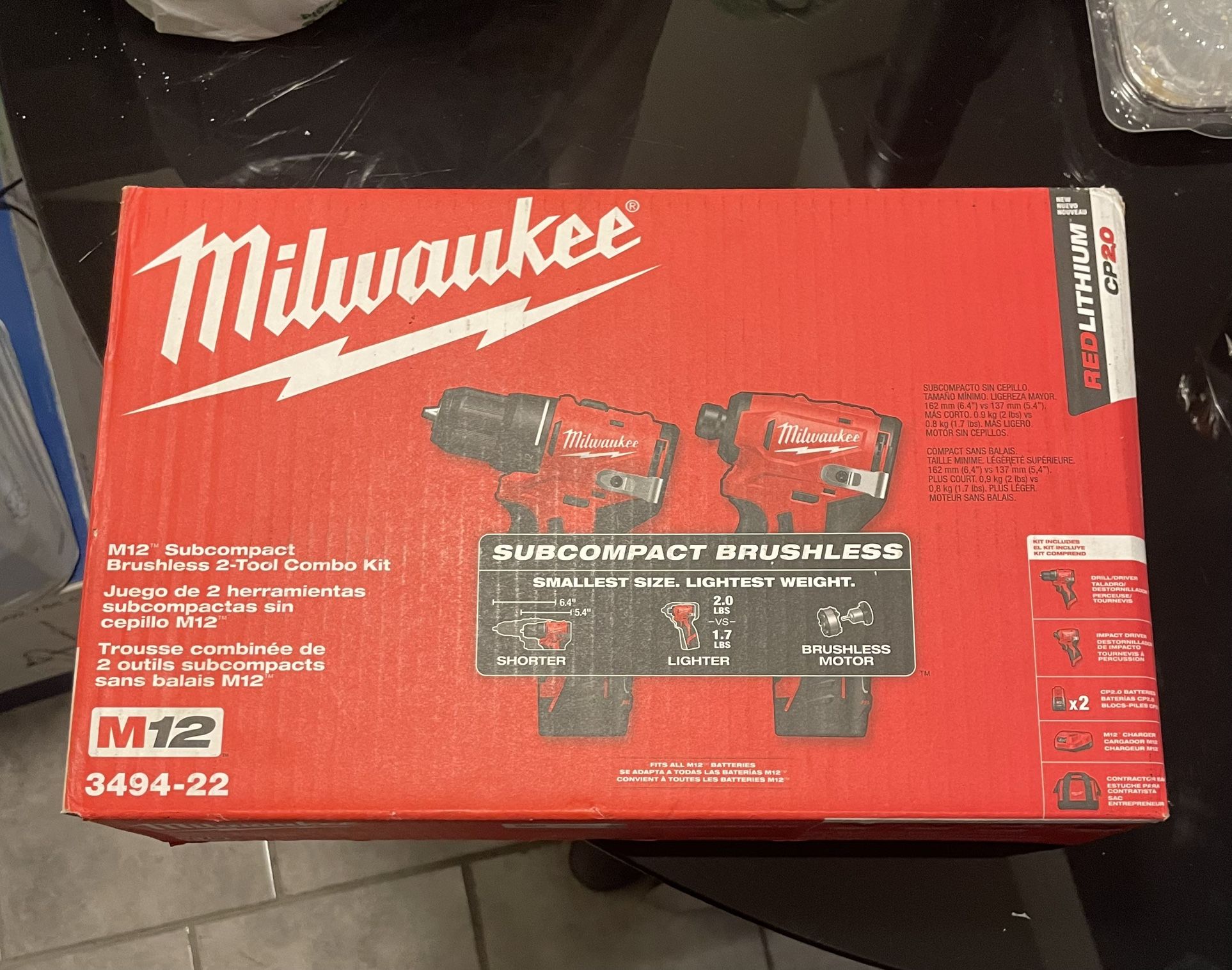Milwaukee Subcompact Combo Kit