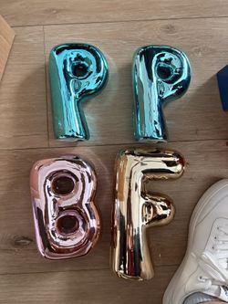Ceramic Letter Decoration
