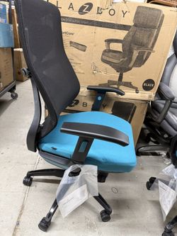 Beautyrest Duo-EX Ergonomic Mesh Swivel Computer Chair, Teal 