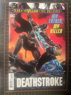 Deathstroke #47 DC Comic Year of the Villain- bagged and boarded