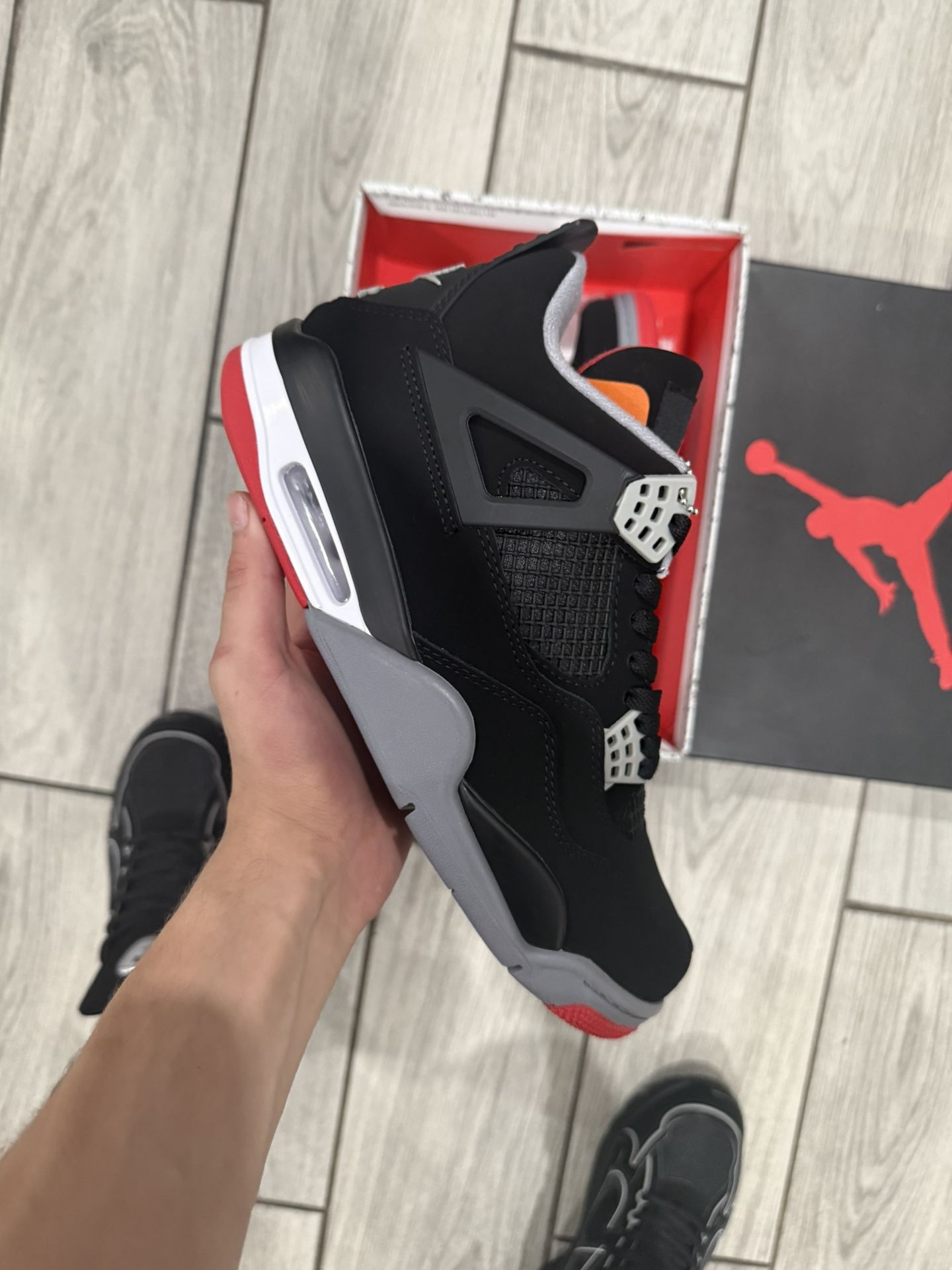 Jordan’s 4s Retro Bred 