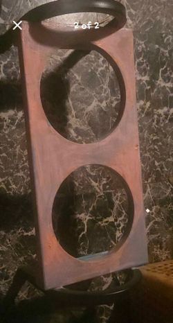 Double Pet Bowl Stand