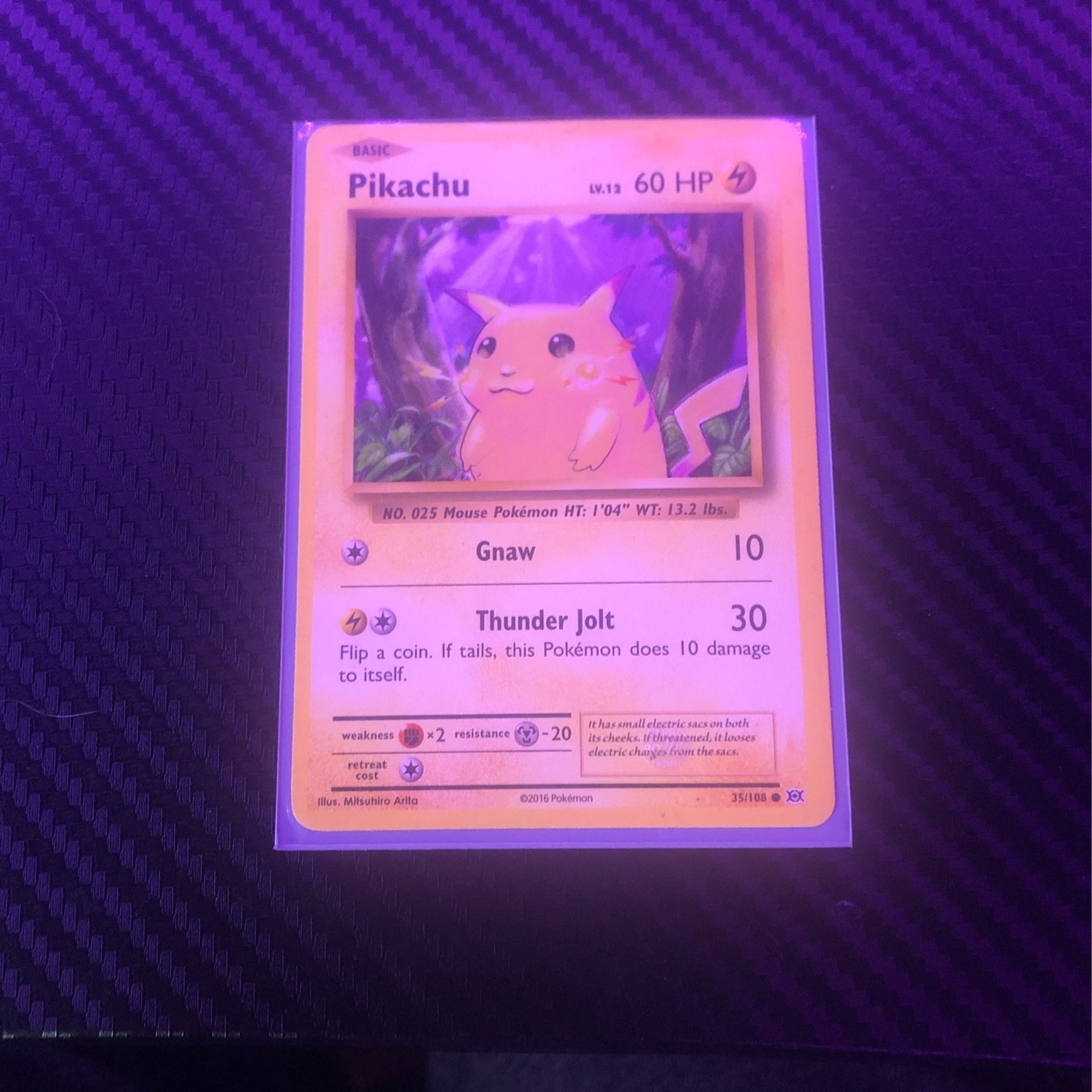 2016 Pikachu 35/108