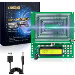 Adjustable Schumann Resonance Generator, Healing Frequency Device, 7.83Hz Frequency Generator, Rife Machine, Ultra-Low Frequency Pulse Generator