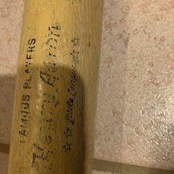 Henry Aaron  Bat  Little League  70s