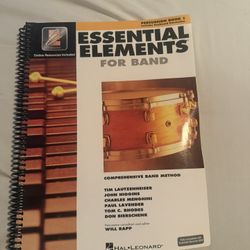 Hal Leonard Essential Elements for Band - Percussion and Keyboard Percussion 1 Book/Online Audio