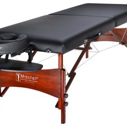 Master "Chicago" Massage Table - Black