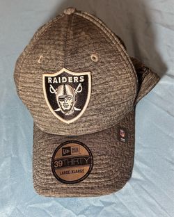 New weEra 39THIRTY Las Vegas Raiders Stretch Fit Hat - L/XL