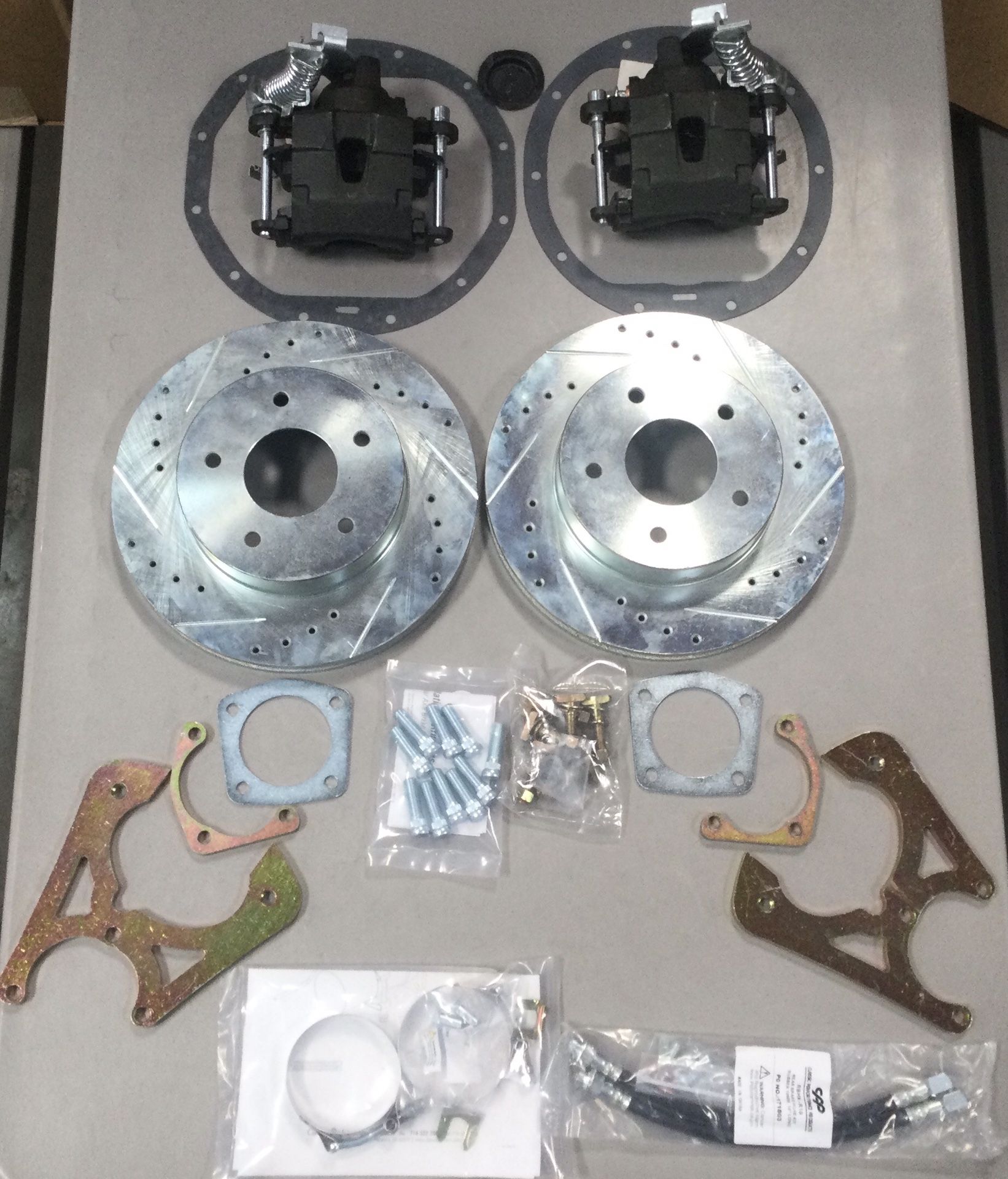 Universal CPP Rear Disc Brake Kit 10 Bolt Or 12 Bolt Disc Brake Kit ...