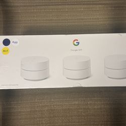 3 Pack Google WiFi 