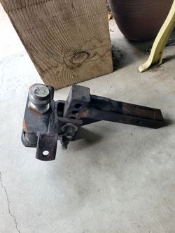 Load leveling hitch 2" with bars and 2.5" ball