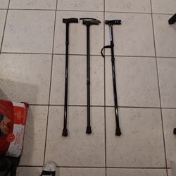 Foldable Canes Metal For Walking 3 Available
