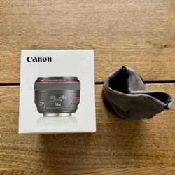 Canon EF 50mm f/1.2 L USM Lens for Canon Digital SLR Cameras - Fixed