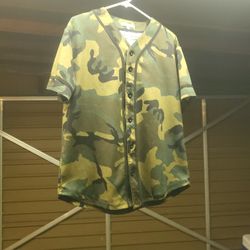Camouflage Jersey ( SIZE L )