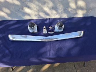 Original 1961 Impala Front Grille Guard, Front Bumper Guard