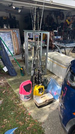 Fishing Rod and Tackle Lot