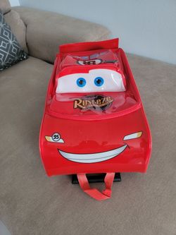 Lightning Mcqueen kids suitcase